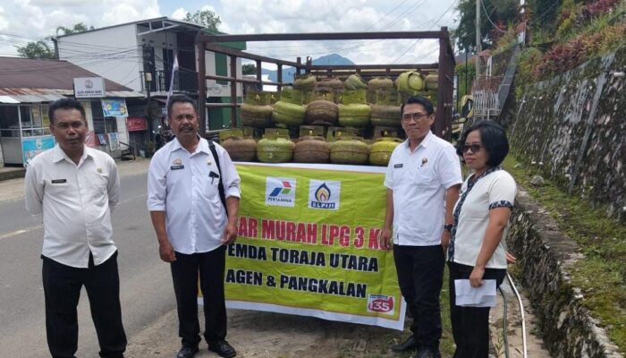 Stok LPG 3 Kg Aman Selama Nataru, Pertamina Apresiasi Peran Pemda Toraja Utara