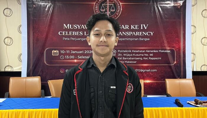 Rifki Ramadhan Nahkodai Celebes Law and Transparancy 2026–2027