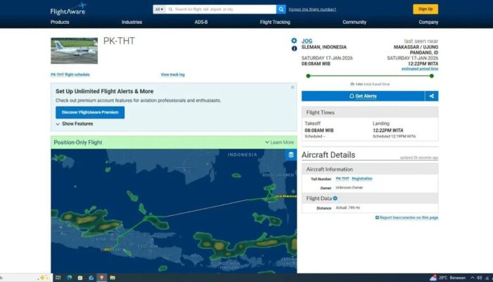 Menanti Kabar dari Langit Maros, 11 Orang di Pesawat ATR 400 Belum Ditemukan