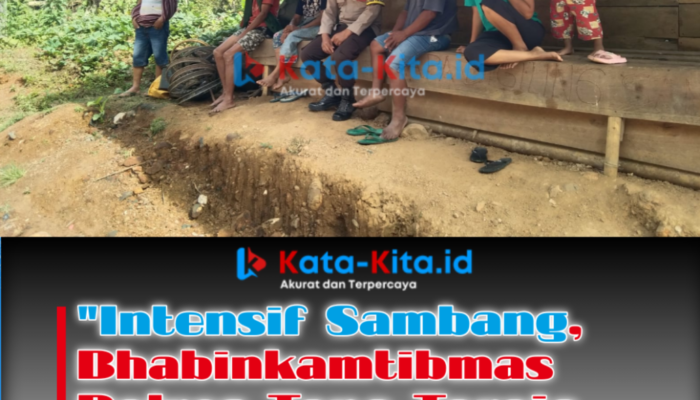 Intensif Sambang, Bhabinkamtibmas Polres Tana Toraja Perkuat Sinergi dan Jaga Kamtibmas