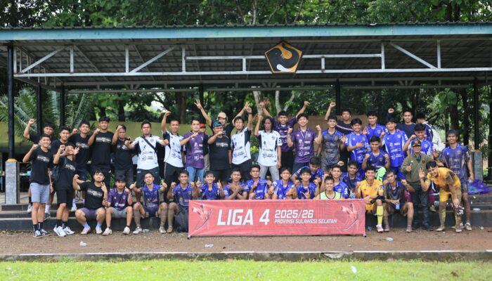 Personil Polres Enrekang Bawa Nama Polri, Antar Gasma Juara Grup F di Liga 4 Sulsel