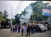 Ratusan Massa Demo di Polres Enrekang, Soroti Izin Tambang Emas CV Hadaf Karya Mandiri