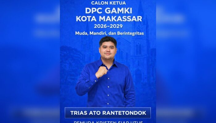 GAMKI Connected: Gagasan Trias Rantetondok Bangun Pemuda Kristen Transformatif di Makassar
