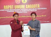 Yoben Sampe Resmi Nahkodai PMKRI Cabang Toraja Periode 2026/2027