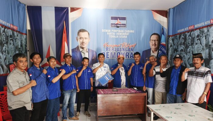 Kantongi Dukungan 13 DPAC, Prianto Soma’ Potensi Nahkodai DPC Demokrat Toraja Utara