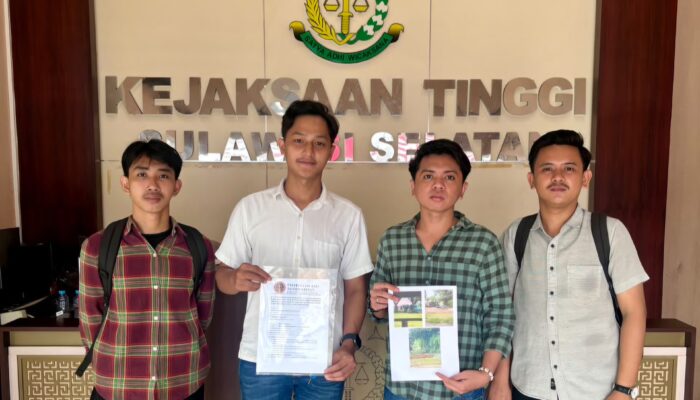 CLAT Laporkan Dugaan Penyimpangan Dana Hibah Revitalisasi Lapangan Sa’dan Toraja Utara ke Kejati Sulsel