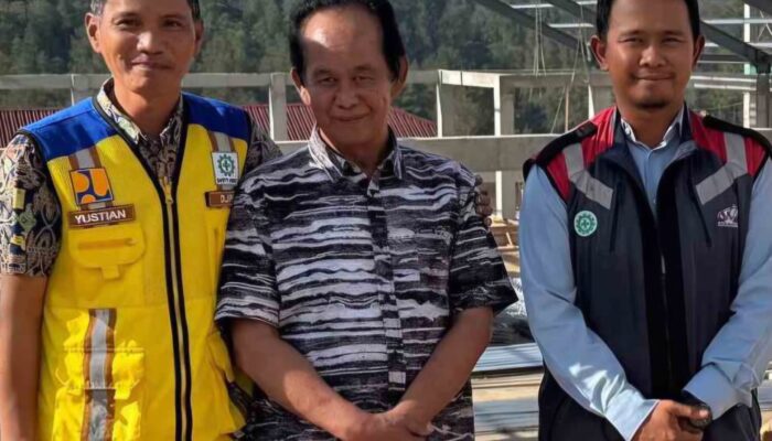 Ketua DPRD Tana Toraja Tinjau Pembangunan Sekolah Rakyat Mengkendek