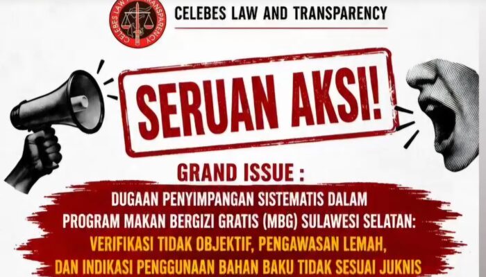 CLAT Akan Gelar Aksi di Kejati Sulsel, Bawa 10 Tuntutan Dugaan Penyimpangan Program MBG