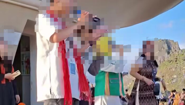 Viral! Video “Konser” Dangdut di Objek Wisata Religi Buntu Burake Tana Toraja Tuai Sorotan