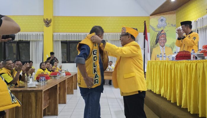 Mantan Sekretaris Gerindra Tana Toraja, Tato Kamba Resmi Gabung Partai Golkar