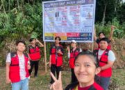 Mahasiswa KKN FH Unhas Pasang Infografis Edukasi Hukum di Kelurahan Bungin