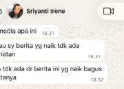 Ketua Panitia Soekarno Run Toraja Utara Sriyanti Irene Pailang Dinilai Rendahkan Profesi Wartwan